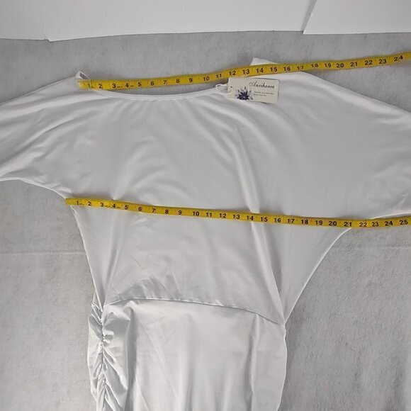 Anxihanee Women’s Off The Shoulder Mini Dress Size L (NWT) - Picture 7 of 10